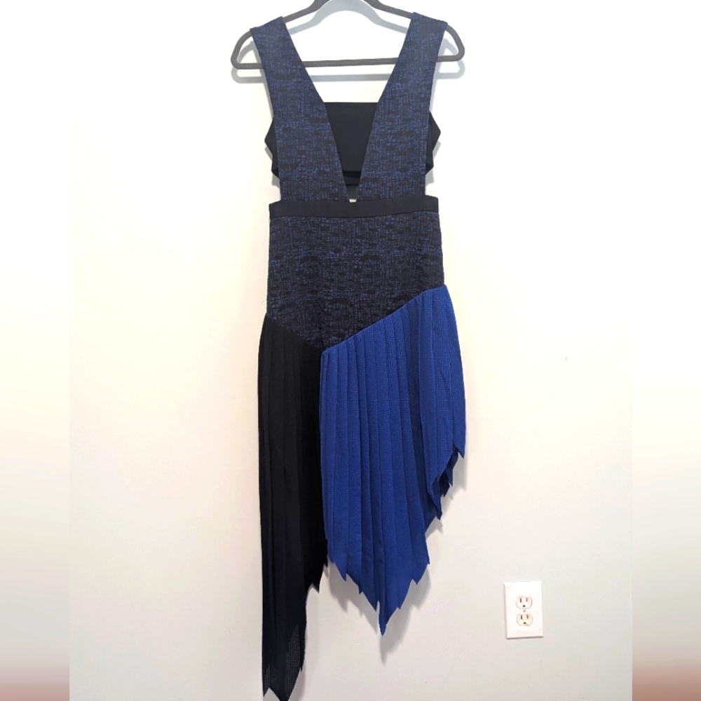 NWOT Self Portrait Sunray Pleated Midi Dress - Picture 3 of 7